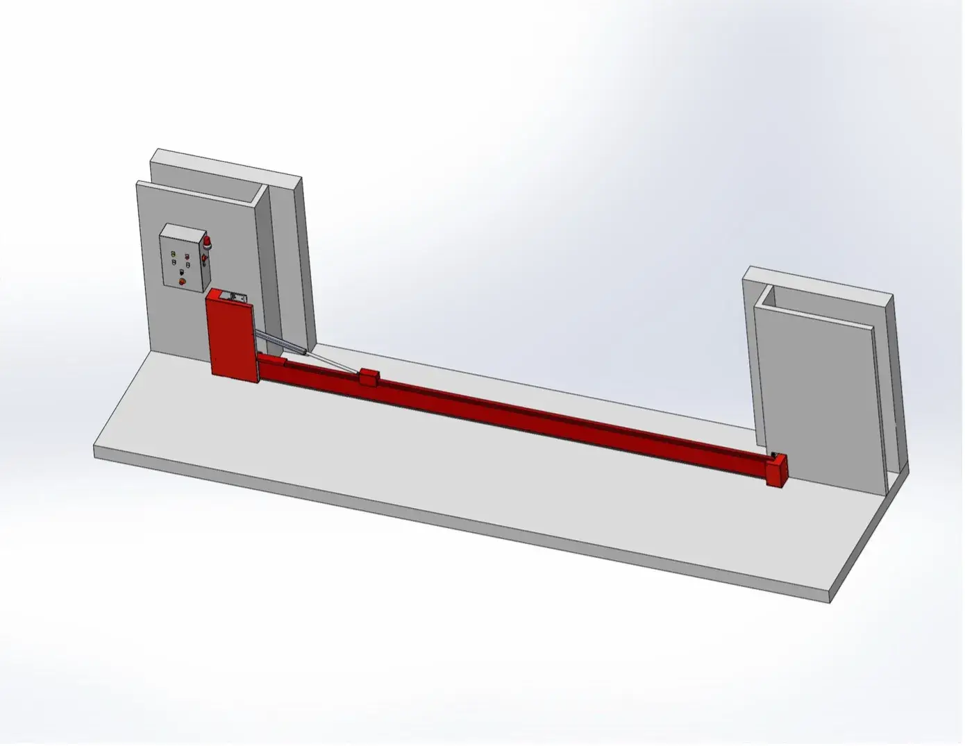 Vario AB-AVR sorompó szerkezet oltóvíz gátakhoz - Vario AB AVR 200 Left 2