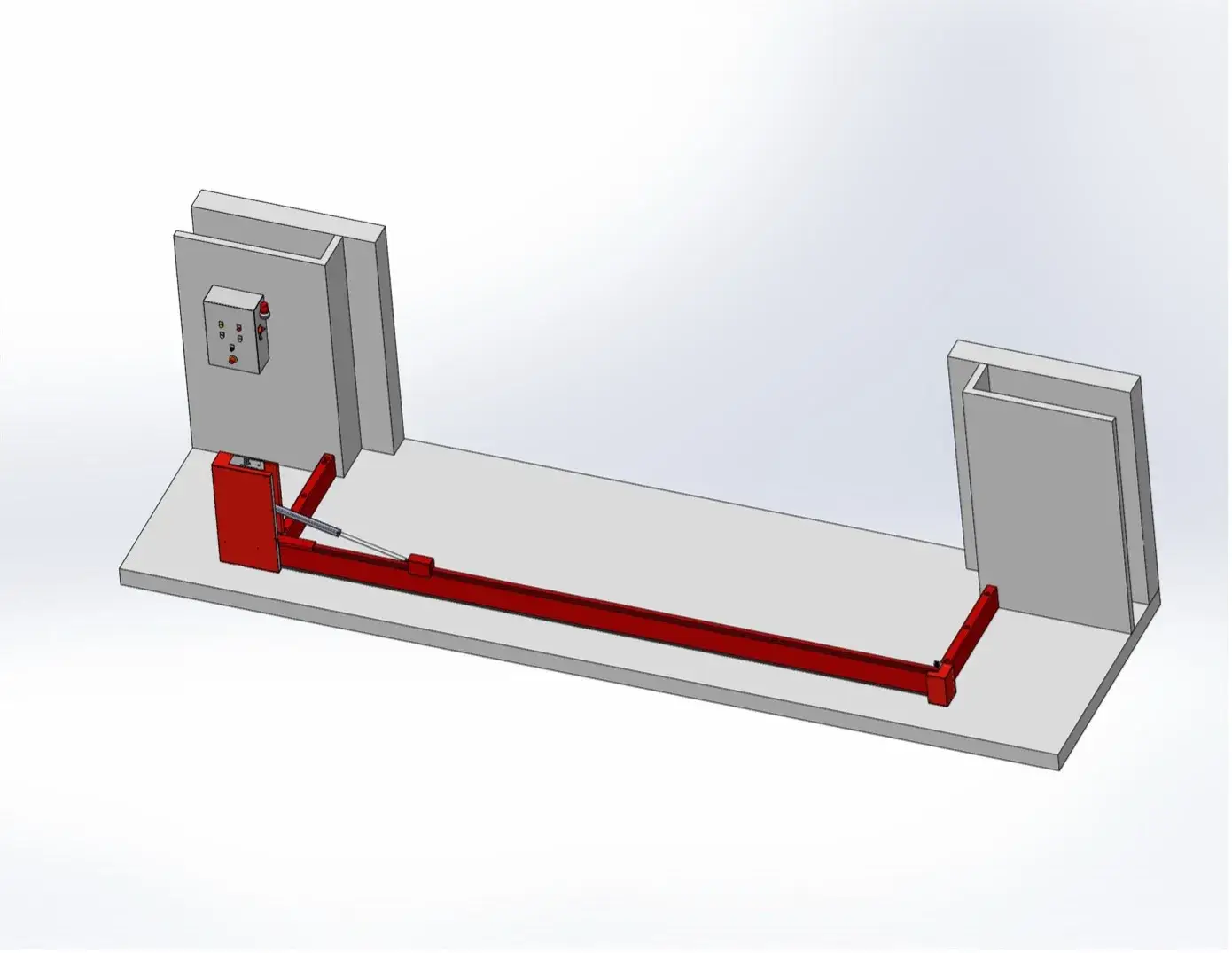 Vario AB-AVR sorompó szerkezet oltóvíz gátakhoz - Vario AB AVR 200 Left 3