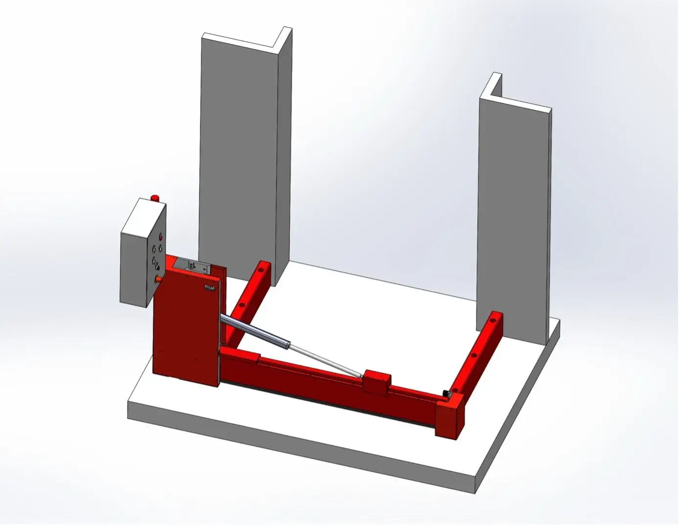Vario AB-AVR sorompó szerkezet oltóvíz gátakhoz - Vario AB AVR 200 Left 5
