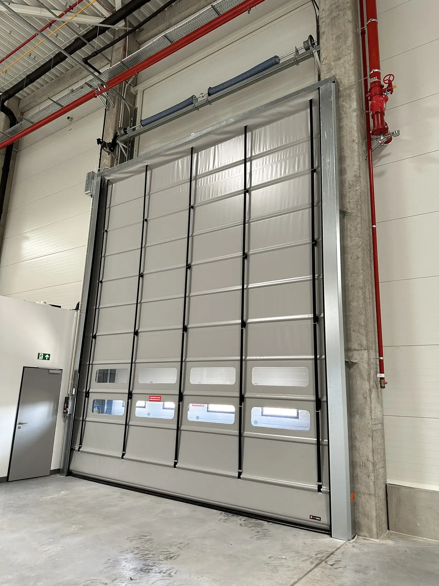 Vario Fold PVC gyorskapu túlméretes nyílásokra - Vario Fold Closed Position