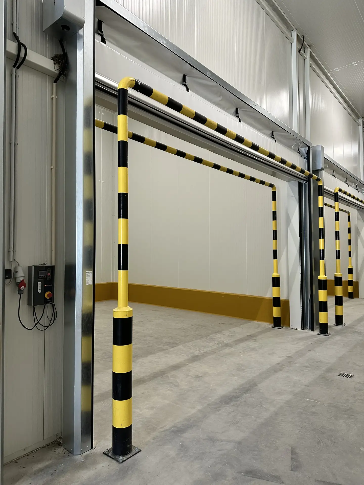 Vario Fold PVC gyorskapu túlméretes nyílásokra - Vario Fold Open Position 2