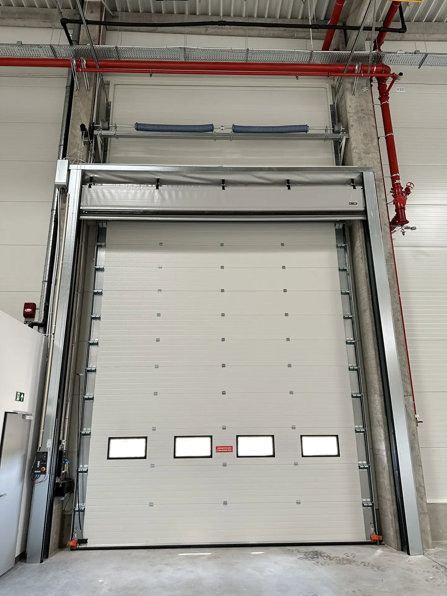 Vario Fold PVC gyorskapu túlméretes nyílásokra - Vario Fold Open Position