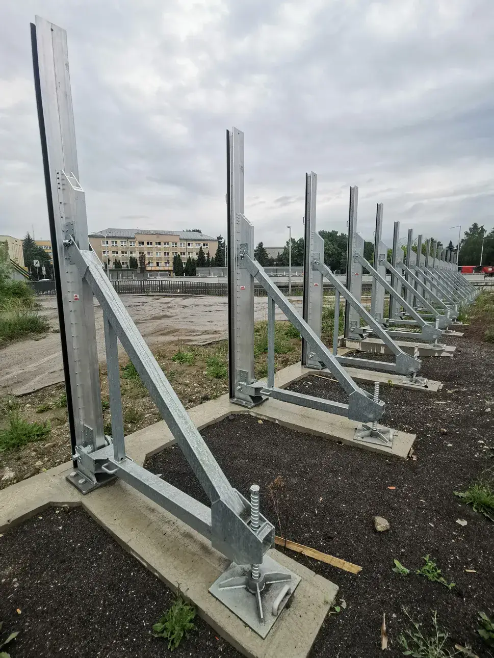 Vario Inova AL korlátlan mobil gát épített területekre - Vario INOVA AL Sturcture Back